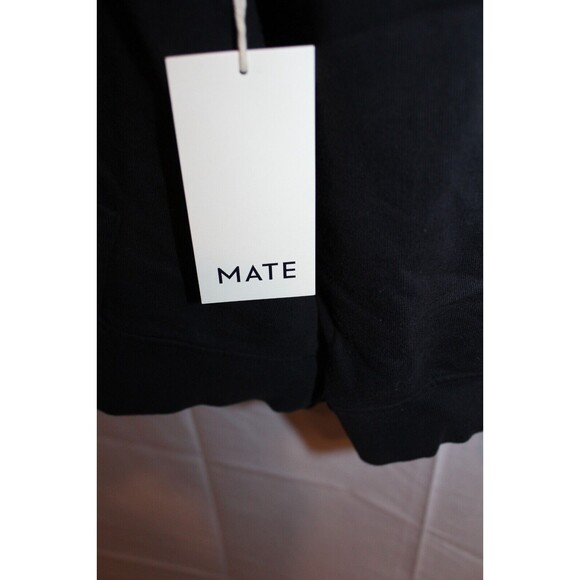 MATE the Label 100% Organic Oversized Cotton Full Zip Hoodie XL BLACK $148‎ - Picture 5 of 7